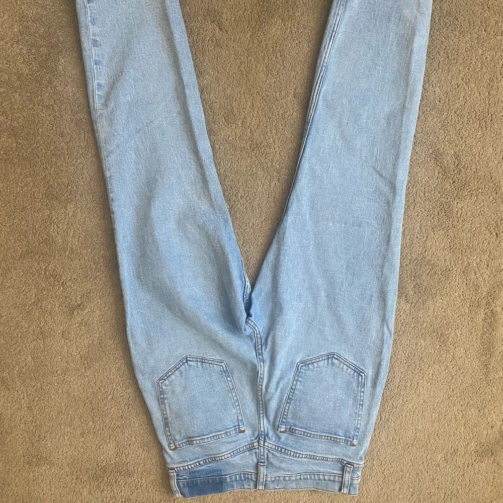 Abercrombie Button Fly Ankle Straight Women’s High-Rise Jeans Size 6 - Picture 7 of 7